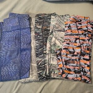 Bundle of Lululemon  leggins  and crops